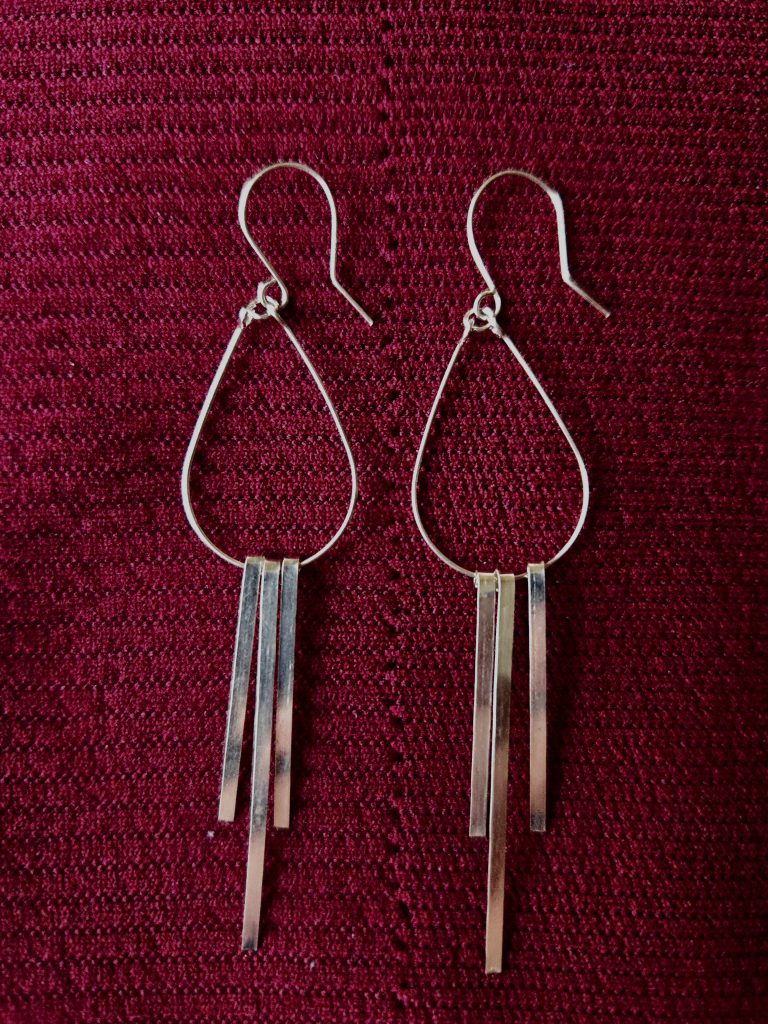 Hoop Earrings Silver (001)