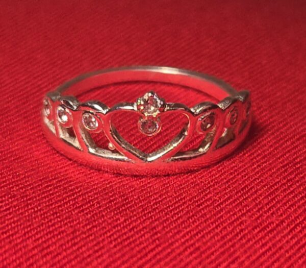 CROWN STEARLING SILVER RING