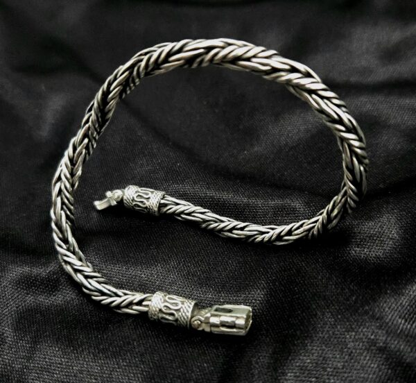 STERLING SILVER BRACELET TWISTED 925