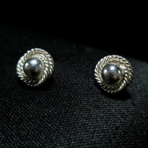 STERLING SILVER CIRCLES EARRINGS